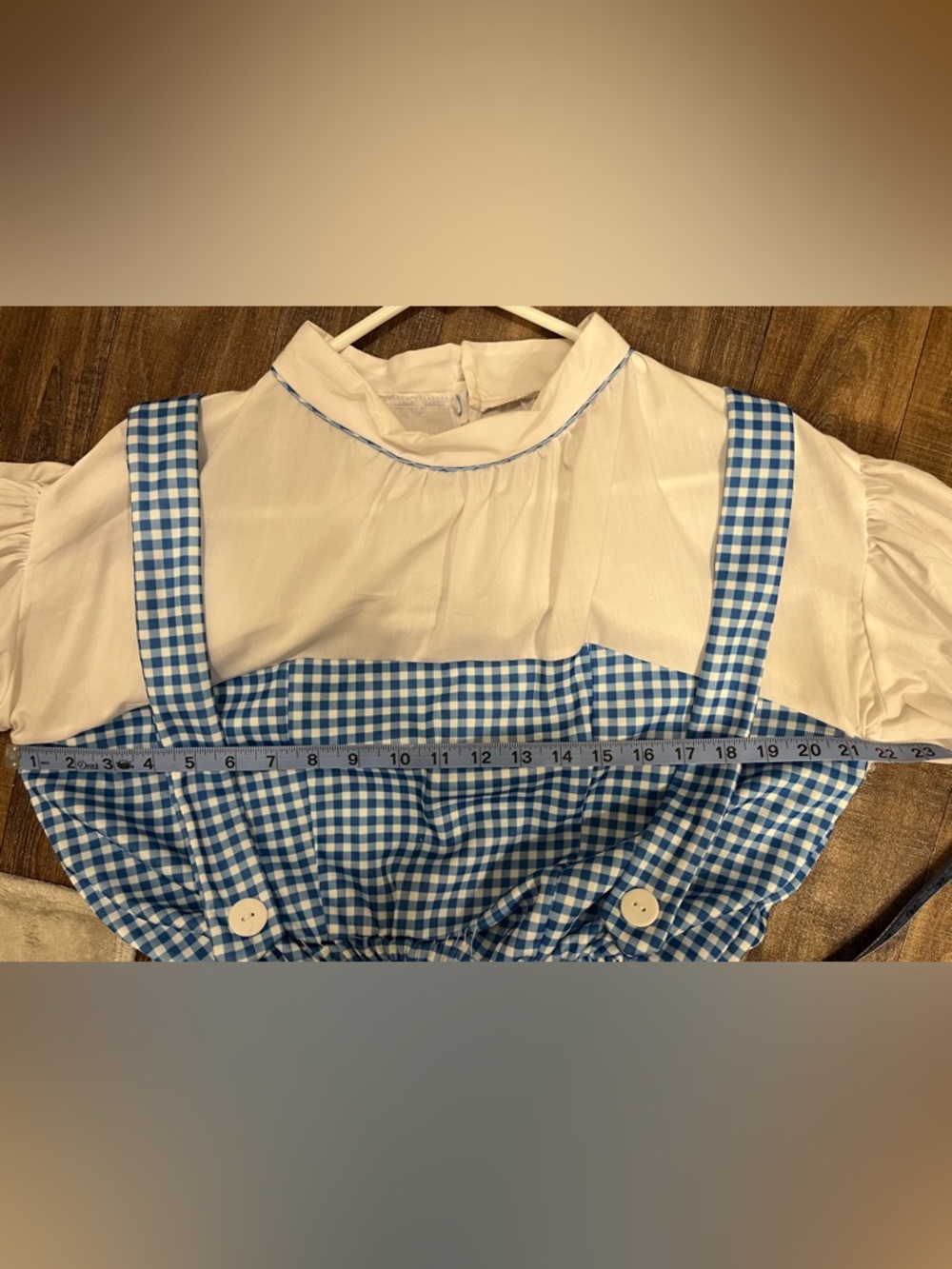 Women’s Dorothy from Wizard of Oz dress 💙🤍 - Picture 11 of 12
